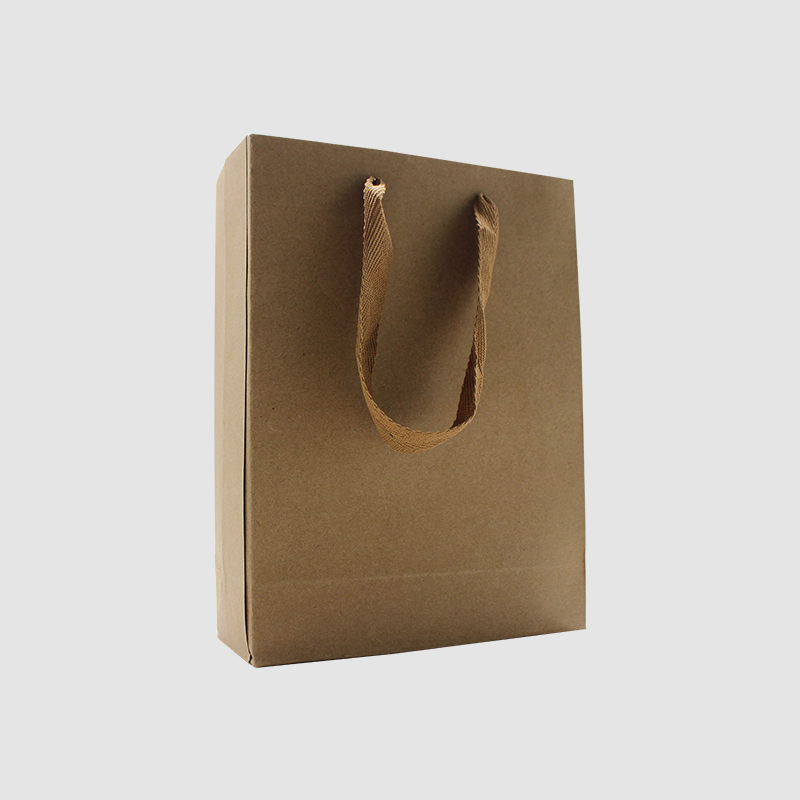 佳木斯H級(jí)牛卡手提袋成品展示